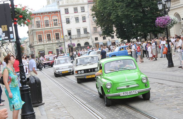 Lviv Car Parade